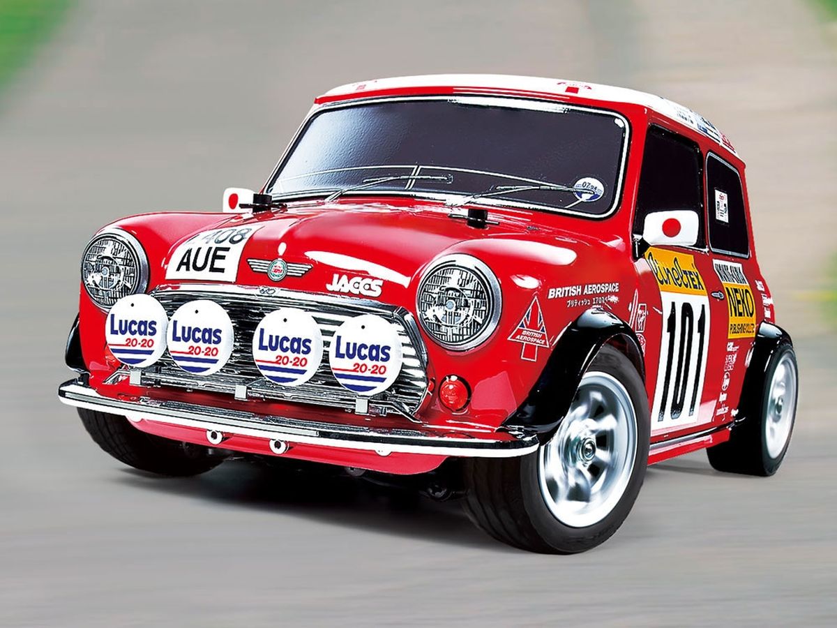 Tamiya 58483 Mini Cooper '94 Monte Carlo Kit M-05 1/10 RC FWD w/ Motor & ESC