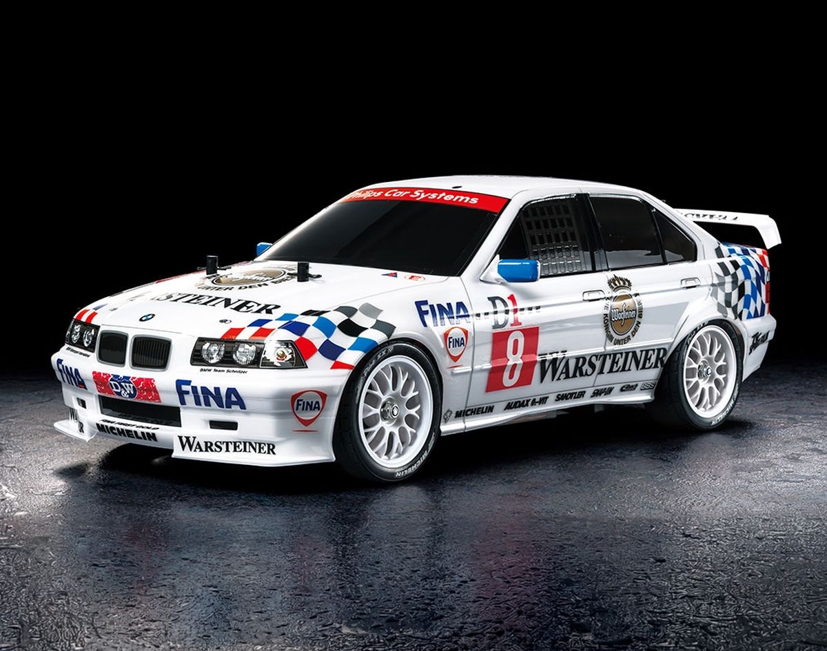 Tamiya 58516 BMW 318i STW Kit 1/10 RC TT-01E with Motor & ESC