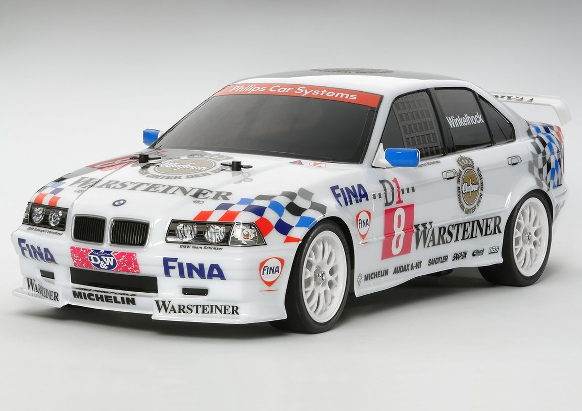 Tamiya 58516 BMW 318i STW Kit 1/10 RC TT-01E with Motor & ESC