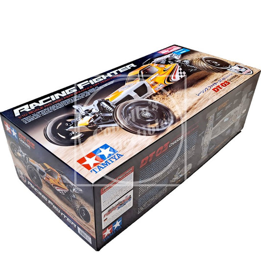 Open Box Tamiya 1/10 Racing Fighter Buggy 2WD Kit DT-03 w/ motor & ESC #58628