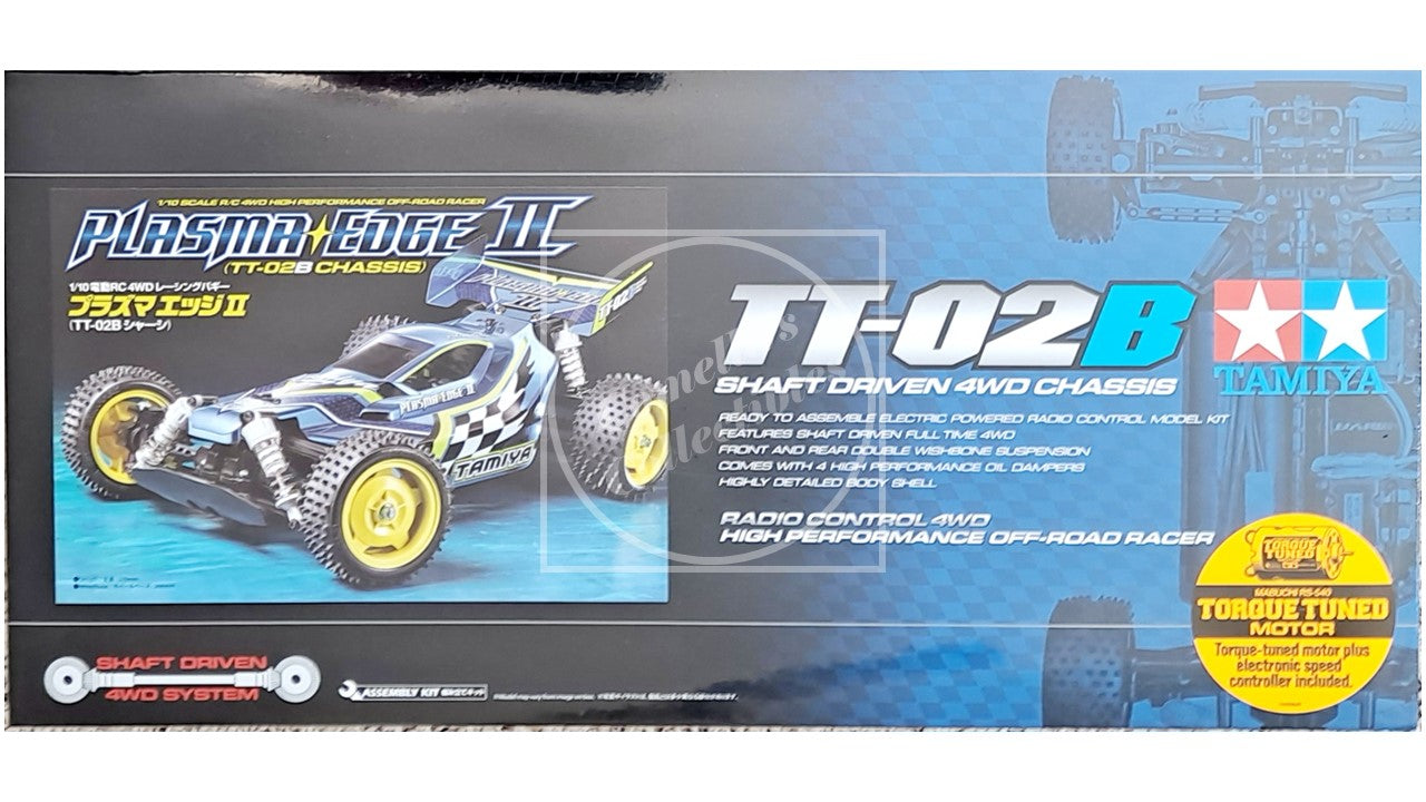 Tamiya RC Plasma Edge II 1/10 4WD Buggy Kit - TT-02B Chassis 58630
