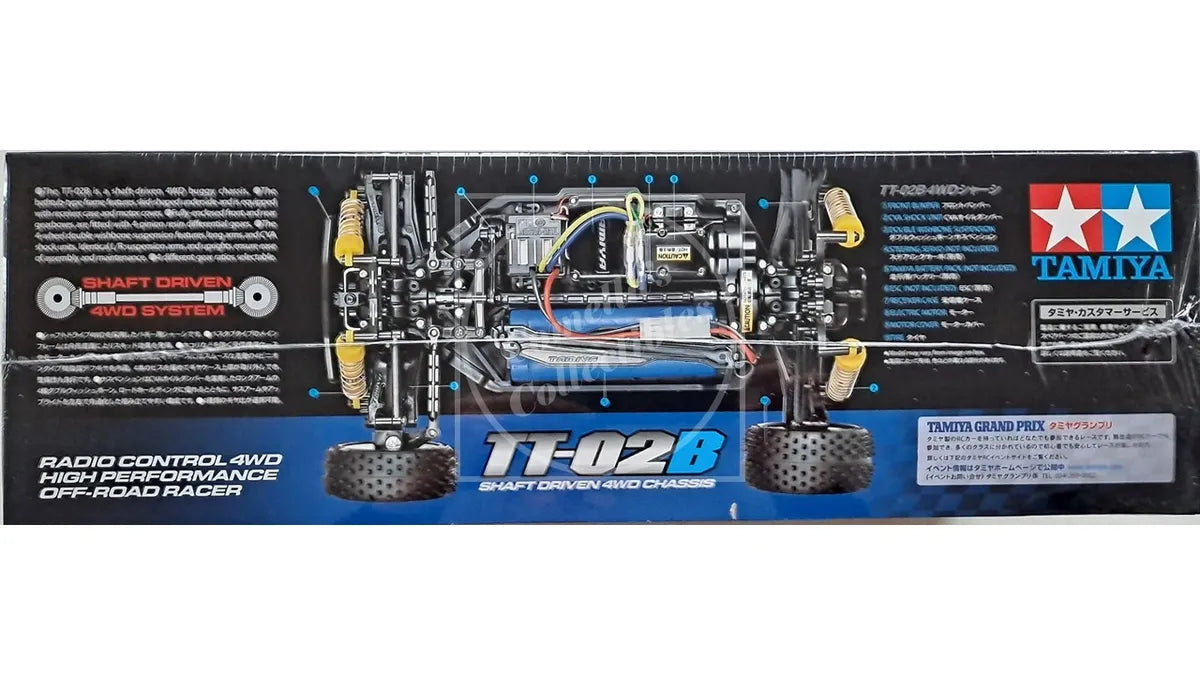 Tamiya RC Plasma Edge II 1/10 4WD Buggy Kit - TT-02B Chassis 58630
