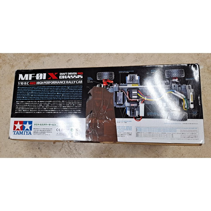 Read: Open Box Tamiya 1/10 VW Rally Beetle 4WD Kit with Motor & ESC #58650