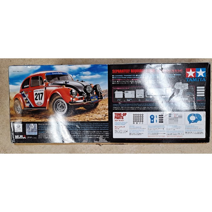 Read: Open Box Tamiya 1/10 VW Rally Beetle 4WD Kit with Motor & ESC #58650