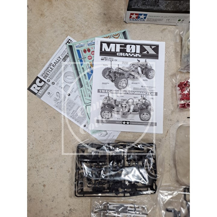 Read: Open Box Tamiya 1/10 VW Rally Beetle 4WD Kit with Motor & ESC #58650