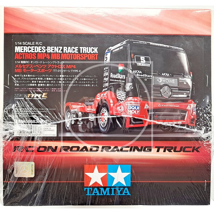 Tamiya 1/10 RC Tankpool24 Mercedes Actros On-Road Kit TT-01E motor & ESC #58683