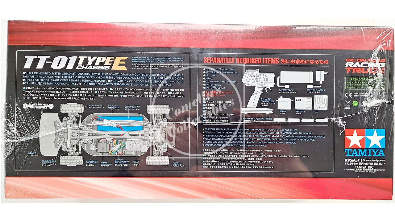Tamiya 1/10 RC Tankpool24 Mercedes Actros On-Road Kit TT-01E motor & ESC #58683