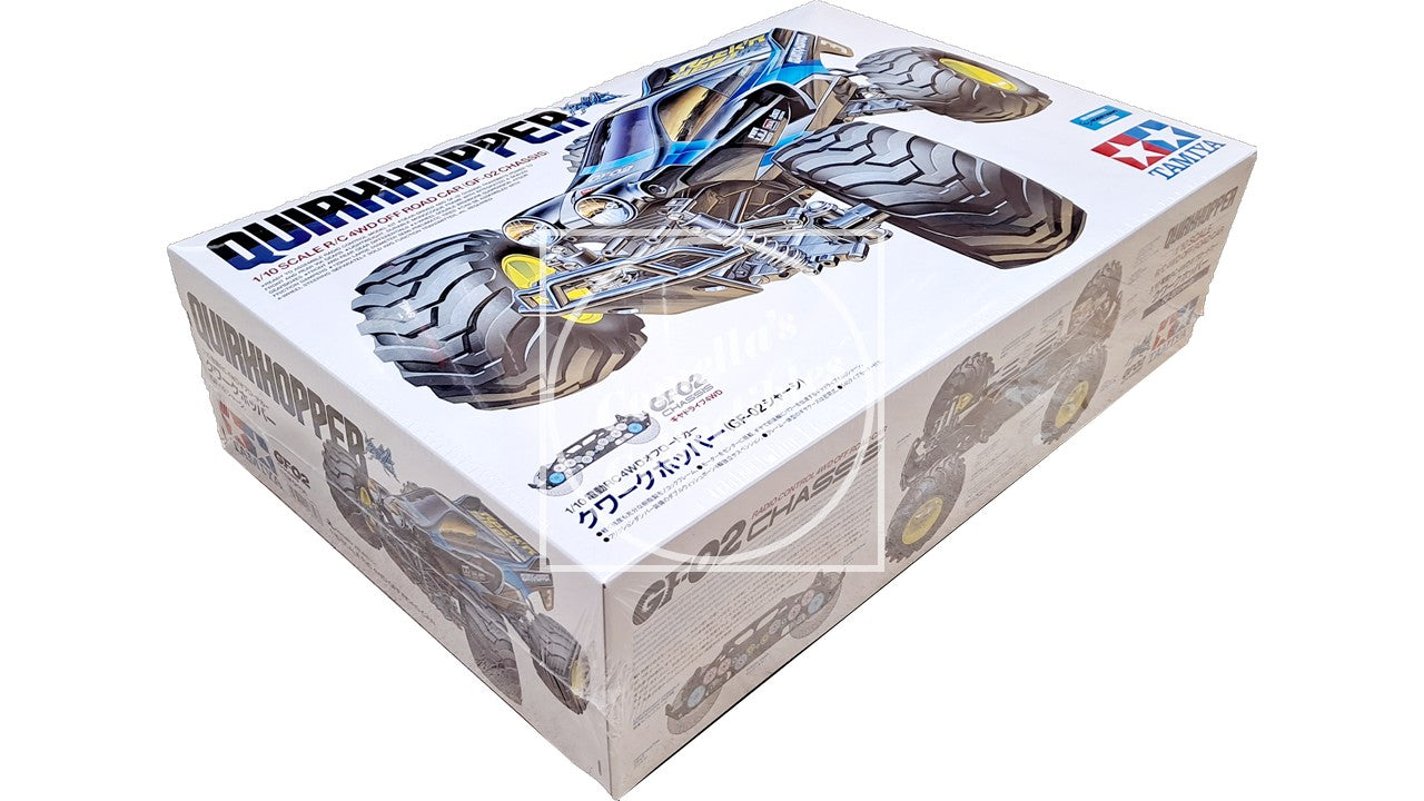 Tamiya 58756 Quirkhopper RC 1/10 4WD GF-02 Kit with 540 Motor & ESC