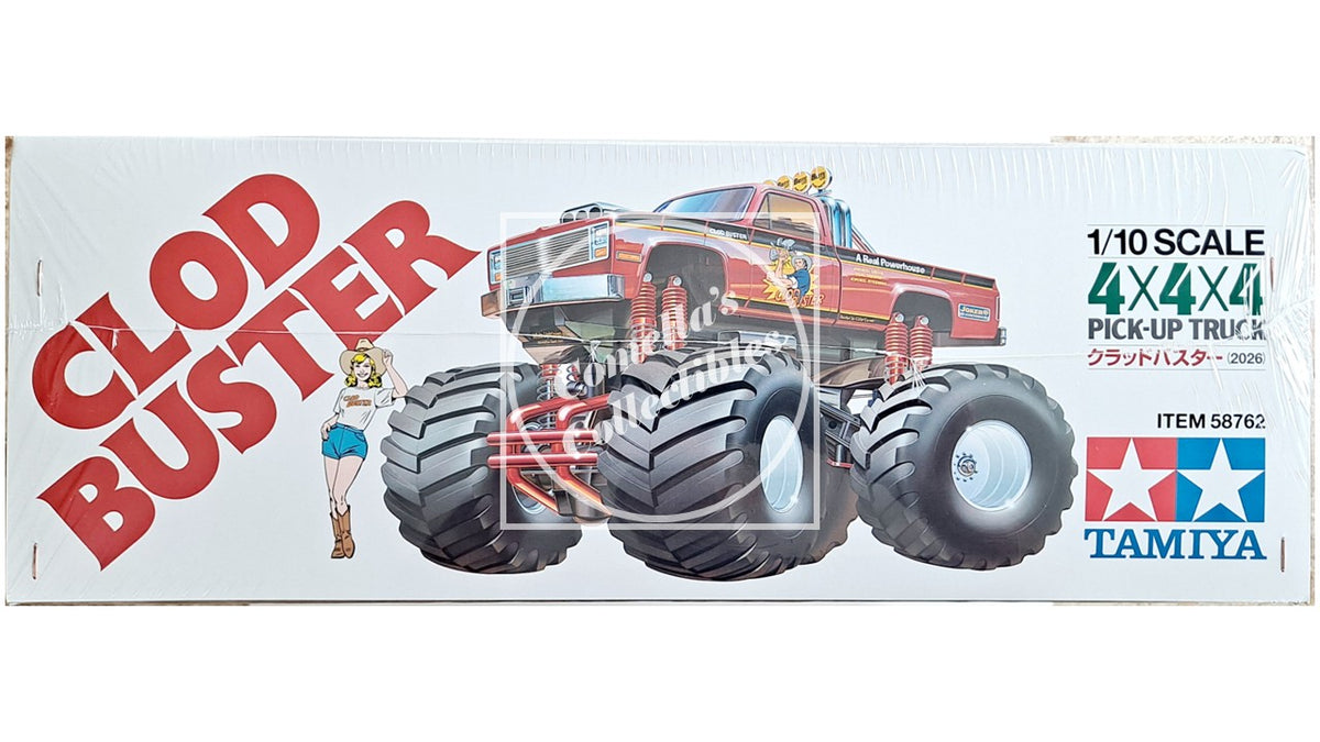 Tamiya RC 1/10 58762 Clod Buster 2026 4WD Kit with 540 Motor & ESC