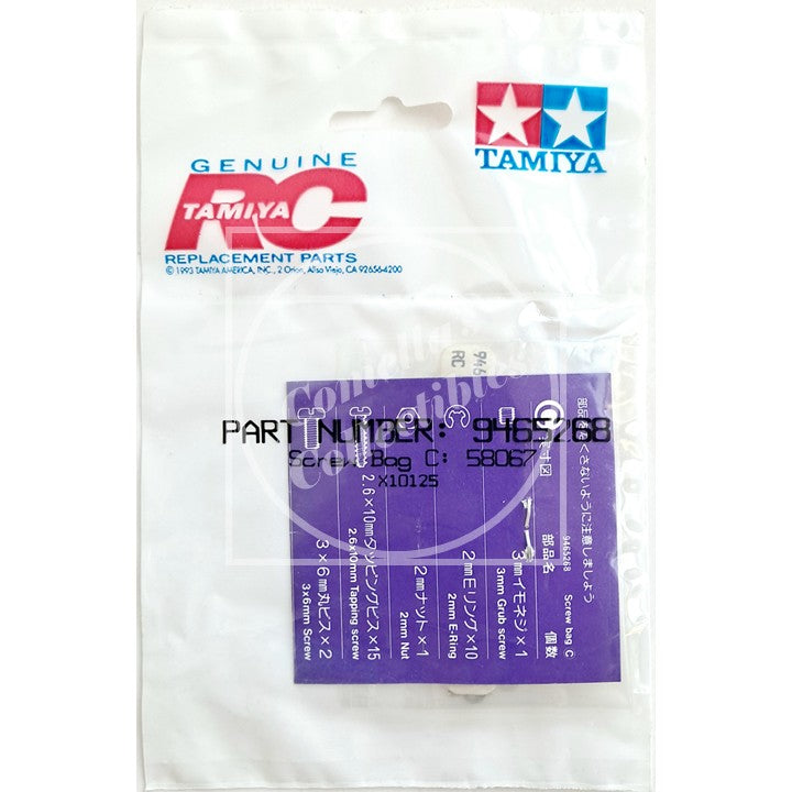 Tamiya 9465268 RC Screw Bag C