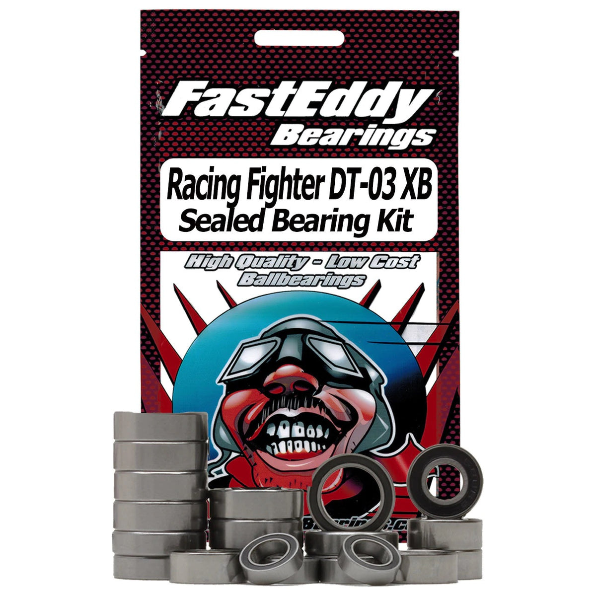 Fast Eddy TFE4450 Tamiya Racing Fighter DT-03 XB Sealed Bearing Kit (14 pcs)