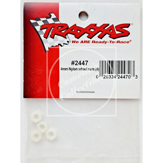 Traxxas 4mm Nylon Wheel Nuts (4 pcs) #2447