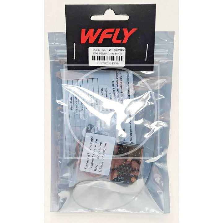 WFLY RG206S 6-Channel 2.4GHz Surface Receiver