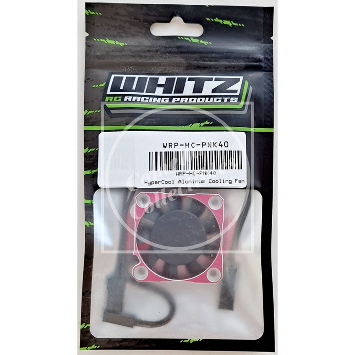 Whitz HyperCool Aluminum Cooling Fan - 40mm - Pink WRP-HC-PNK40