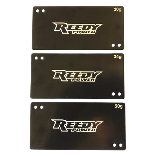 Reedy Shorty Battery Weight Set 20g, 34g, 50g #27355