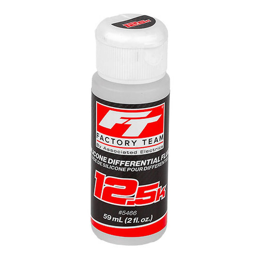 Factory Team Associated Silicone Diff Fluid 12,500 12.5K cSt #5466 2 fl.oz.