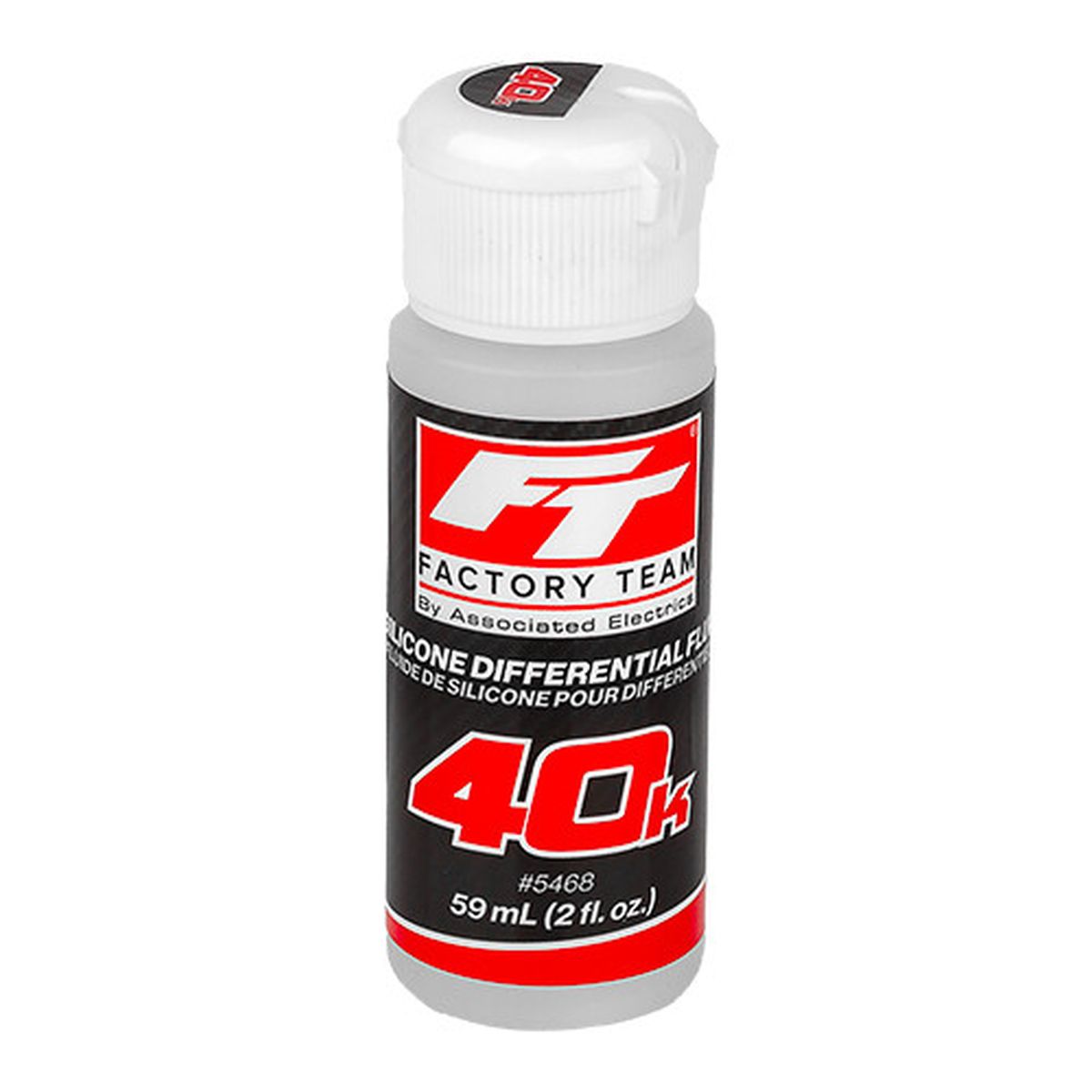 Factory Team Associated Silicone Diff Fluid 40,000 40K cSt #5468 2 fl.oz.