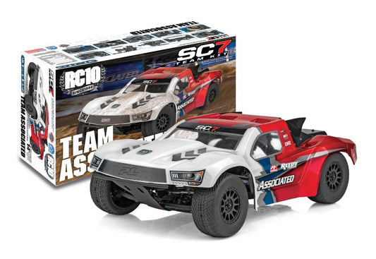 Team Associated RC10 SC7 Team Kit Short Course Truck 2WD 1:10 Electric #70010