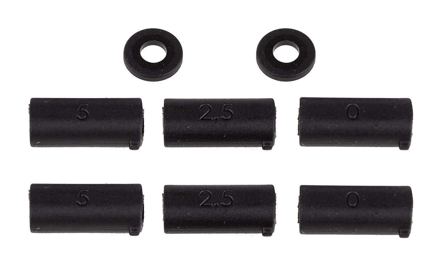 Factory Team Associated RC10B7 Caster Inserts and Shims #92416