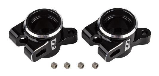 Factory Team Associated RC10B7 FT Black Aluminum Rear Hub Set #92472