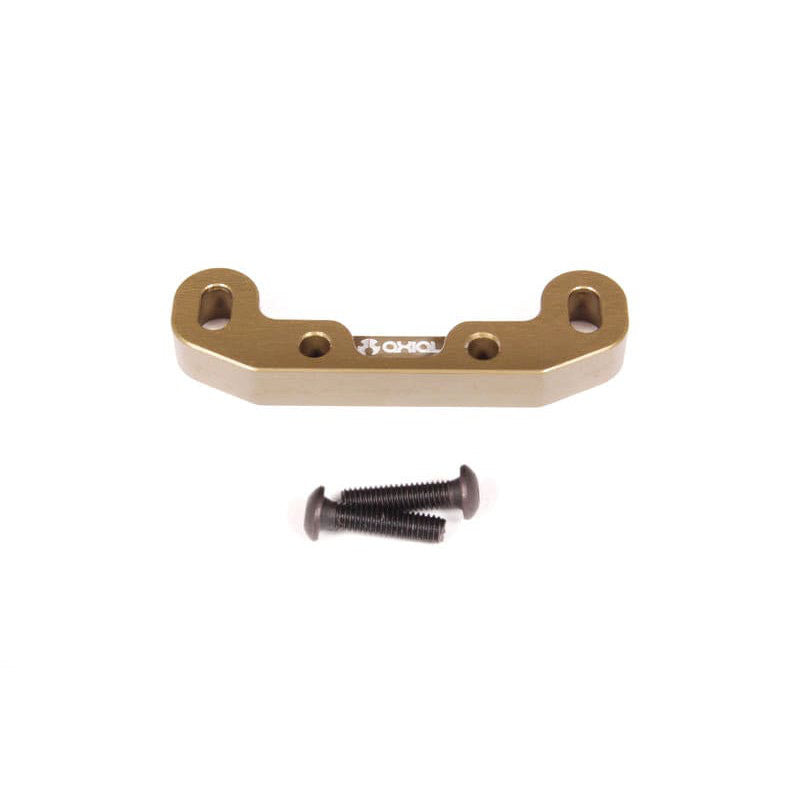 Axial AX30813 EXO Machined Aluminum Rear Toe Block R1 (Hard Anodized)