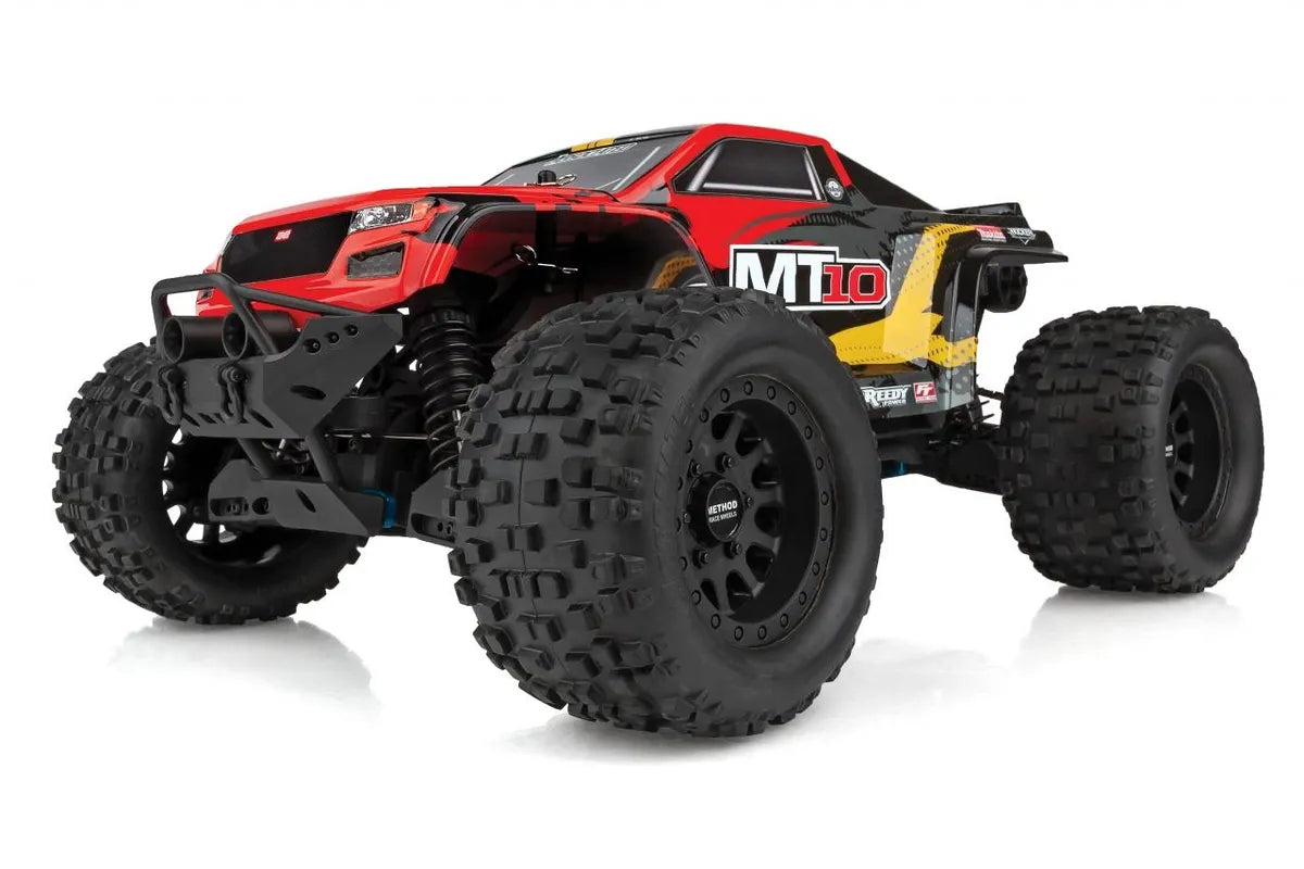 Team Associated RIVAL MT10 1/10 RTR Brushless 4WD Monster Truck V2, Red #20518