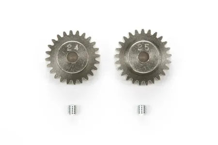 Tamiya Spare Parts 24T & 25T 6M AV Pinion Gear Set SP-477 50477