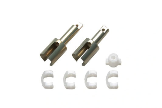 Tamiya Hop-Up Aluminum Cup Joints for TB-04 Gear Diff Unit (Long & Short) #54543