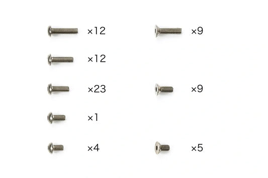 Tamiya Hop-Up TC-01 Titanium Screw Set #47449