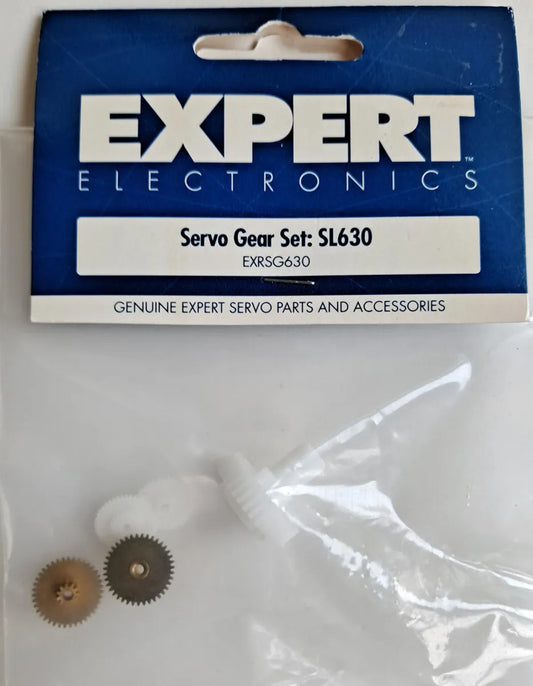 Expert Electronics Servo Gear Set: SL630 EXRSG630