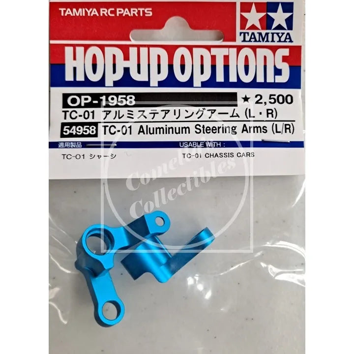 Tamiya Hop-Up TC-01 Aluminum Steering Arms (L/R) #54958