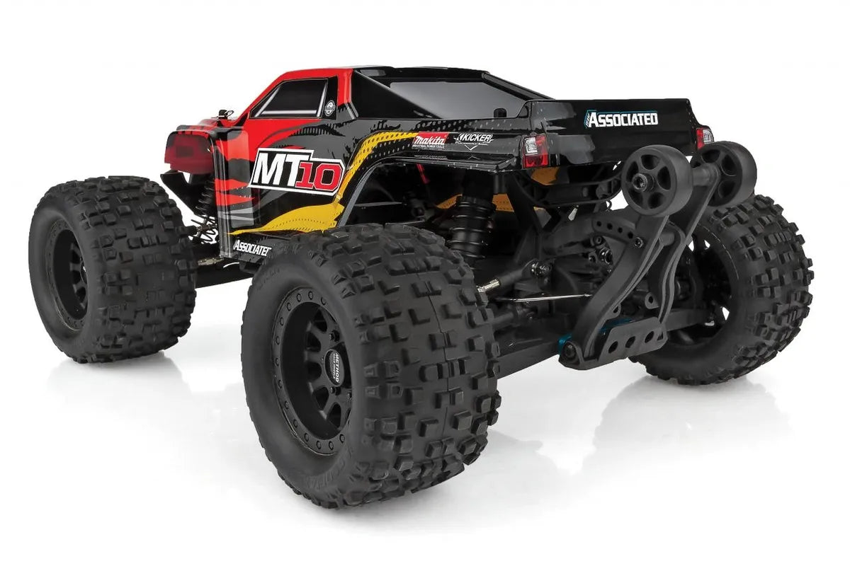 Team Associated RIVAL MT10 1/10 RTR Brushless 4WD Monster Truck V2, Red #20518