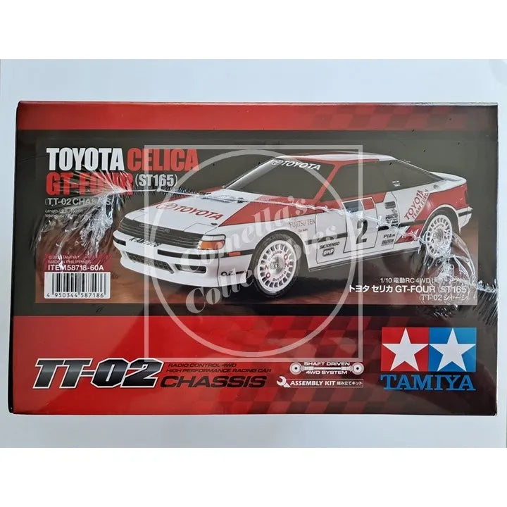 Tamiya 1/10 Toyota Celica GT-4 (ST165) 4WD Kit TT-02 Chassis Motor & ESC #58718A