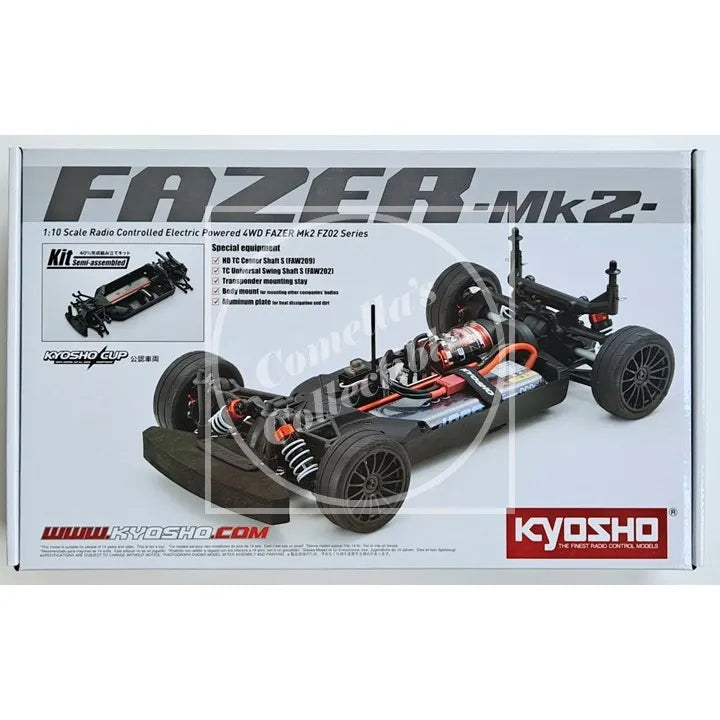 Kyosho 1:10 Fazer Mk2 4WD FZ02 Series Electric Chassis Kit #34461