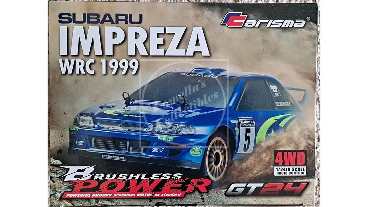 Carisma GT24 1/24 Scale Subaru Impreza WRC 1999 4WD RTR Brushless #80068