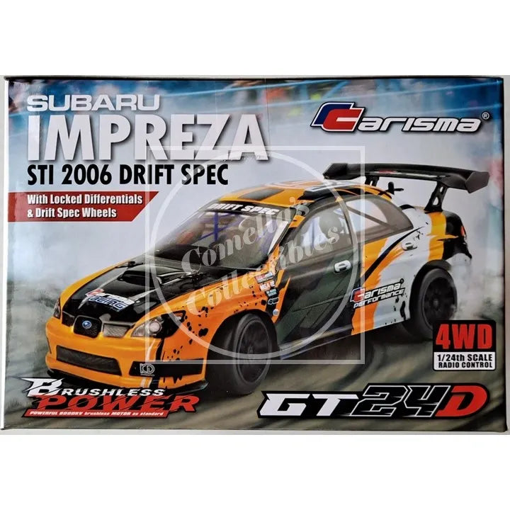 Carisma GT24D Subaru STI 2006 Drift Spec 1/24 Scale 4WD RTR Brushless 85168