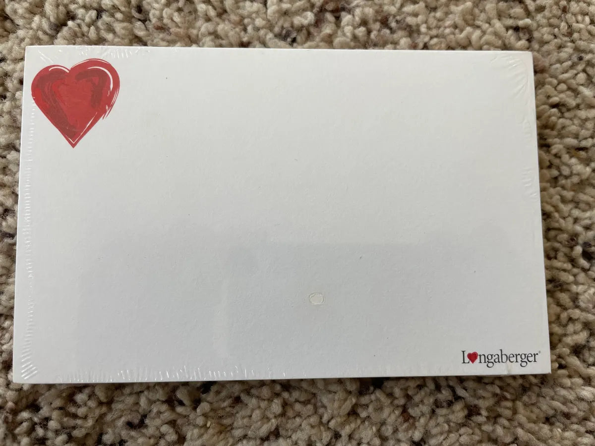 Longaberger 2016 Sweetheart Love Notes #1302243 - Brand new