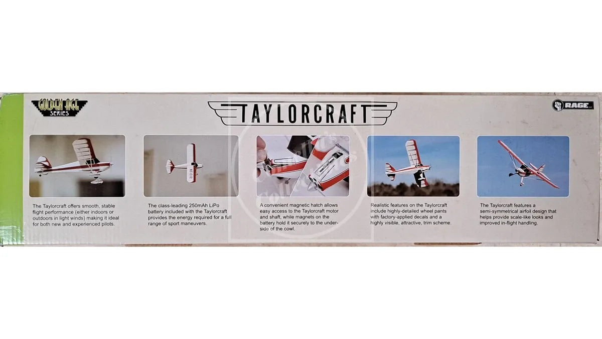 Rage RC Taylorcraft Golden Age Series Micro RTF Airplane RGRA1113