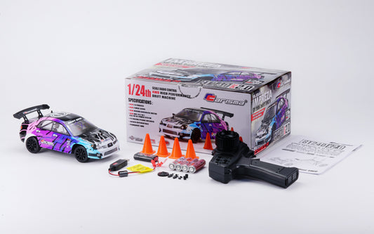 Carisma 90268 GT24 2.0 Subaru Impreza STI 2006 Drift Spec 1/24 4WD RTR Brushless