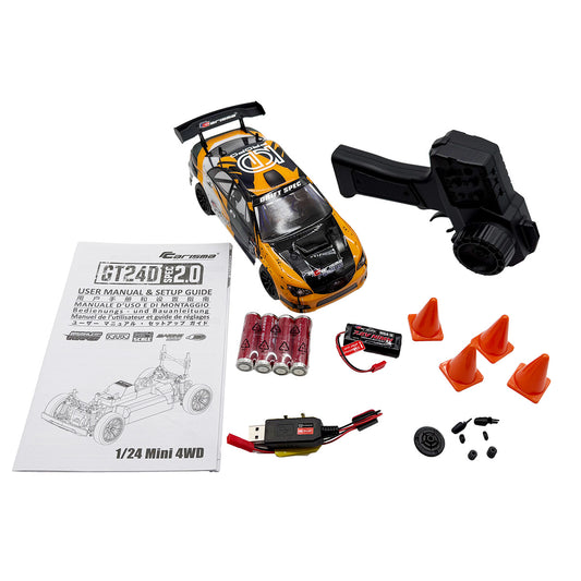 Carisma 92468 GT24 2.0 Subaru Impreza STI 2006 Drift Spec 1/24 4WD RTR Brushless