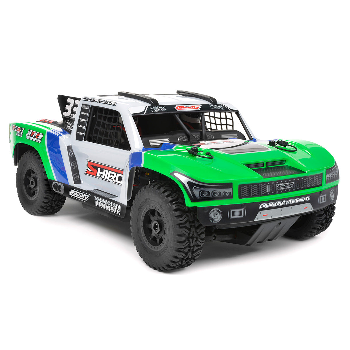 Team Corally Shiroi XP6 1/8 6S Short Course Truck RTR Version: Red Blue or Green