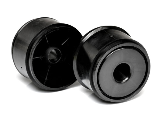 Exotek 1/10 F1 Front Disk Wheels Black (1 Pr) for Exotek F1 tires only #2120