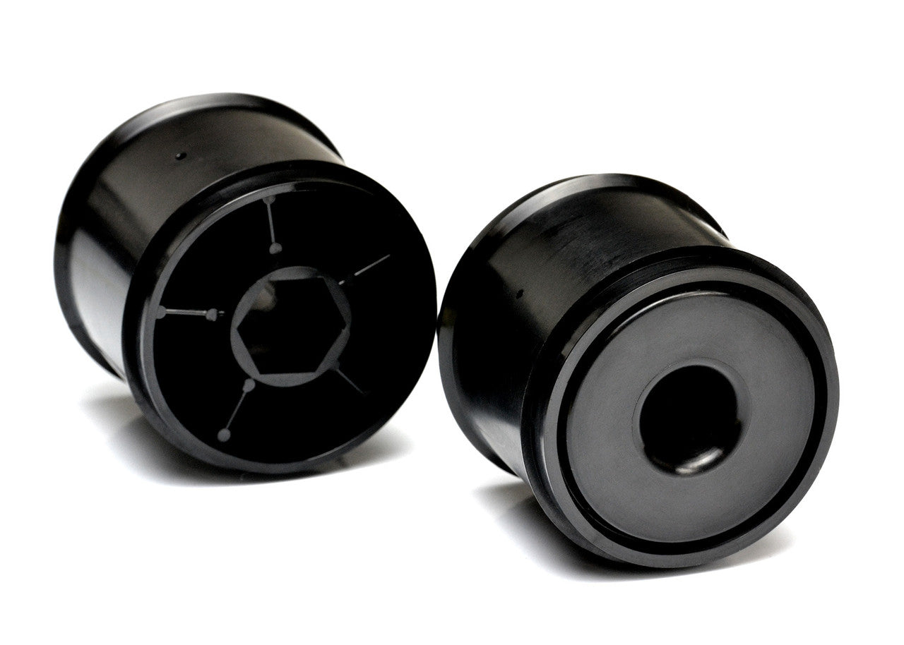 Exotek 1/10 F1 Rear Disk Wheels Black (1 Pr) for Exotek F1 tires only #2121