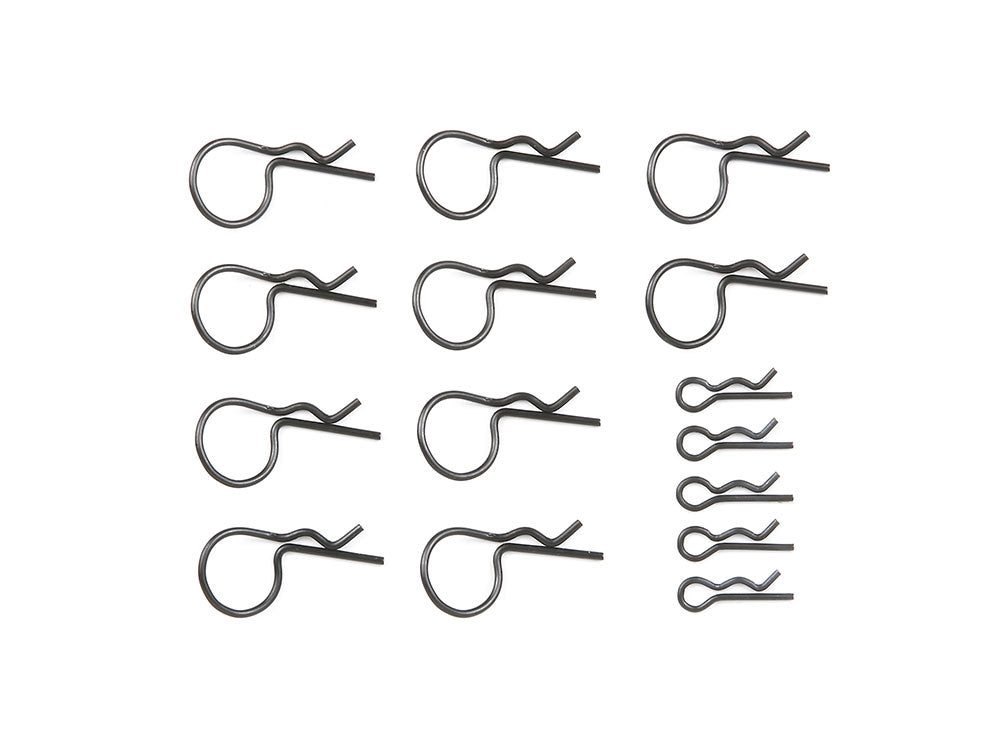 Genuine Tamiya Body Clip Snap Pin Set (15 pcs) 50197