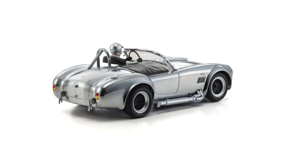 Kyosho First Mini-Z 1:28 Shelby Cobra 427 S/C Chrome RTR 66610C