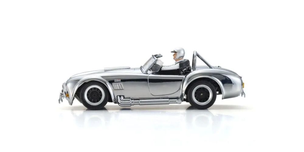 Kyosho First Mini-Z 1:28 Shelby Cobra 427 S/C Chrome RTR 66610C