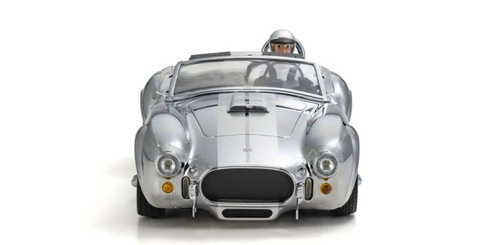 Kyosho First Mini-Z 1:28 Shelby Cobra 427 S/C Chrome RTR 66610C