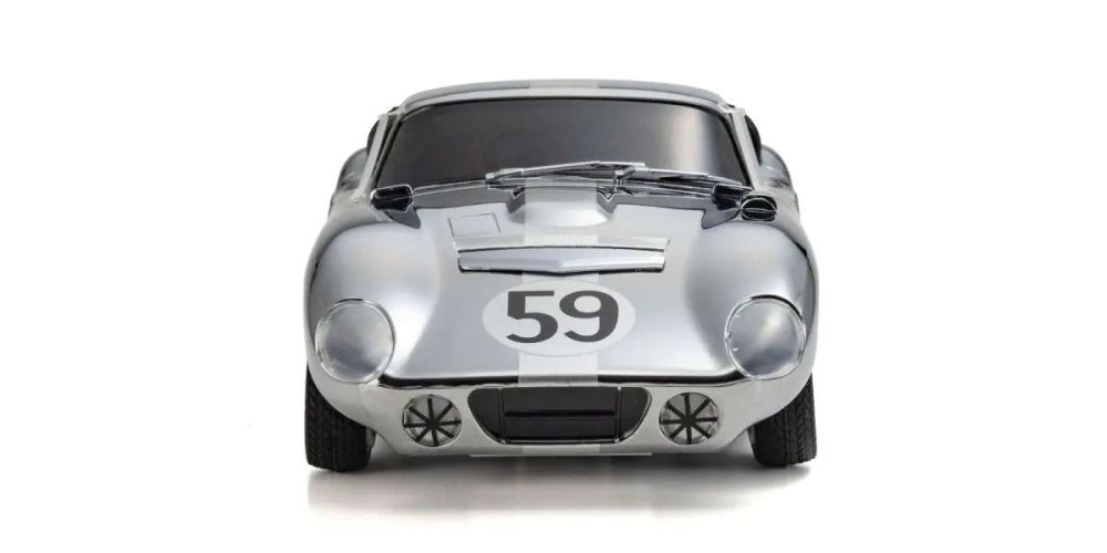 Kyosho First Mini-Z 1:28 Shelby Cobra Daytona Chrome RTR 66611C