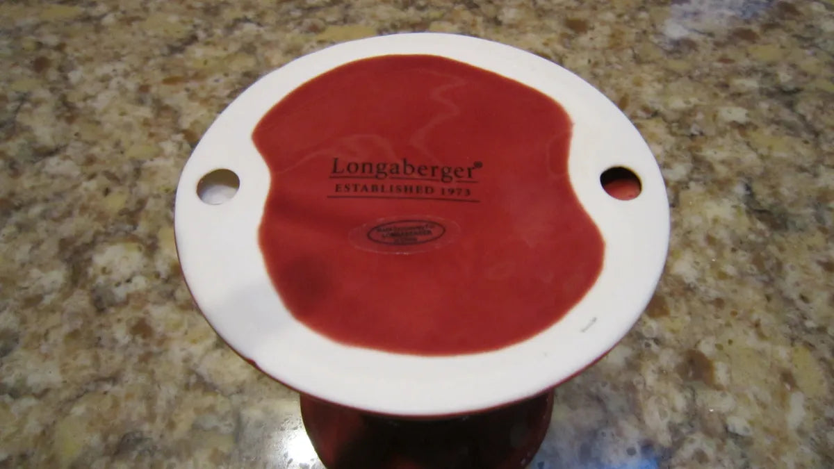 Longaberger Paprika Candle Stand