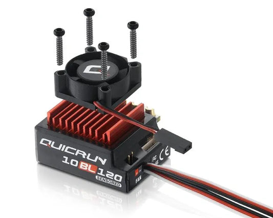 Hobbywing QUICRUN 10BL120 Brushless ESC 1/10 120A Sensored 30125000